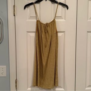 Urban outfitters checkered dress